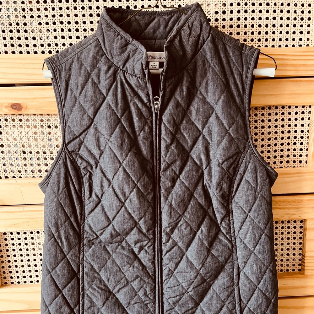 grey vest